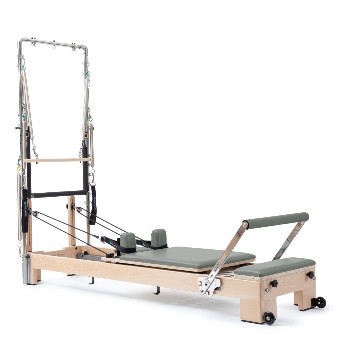 Elina Pilates Wooden Reformer Lignum With Tower