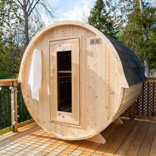 LeisureCraft CT Harmony Barrel Sauna