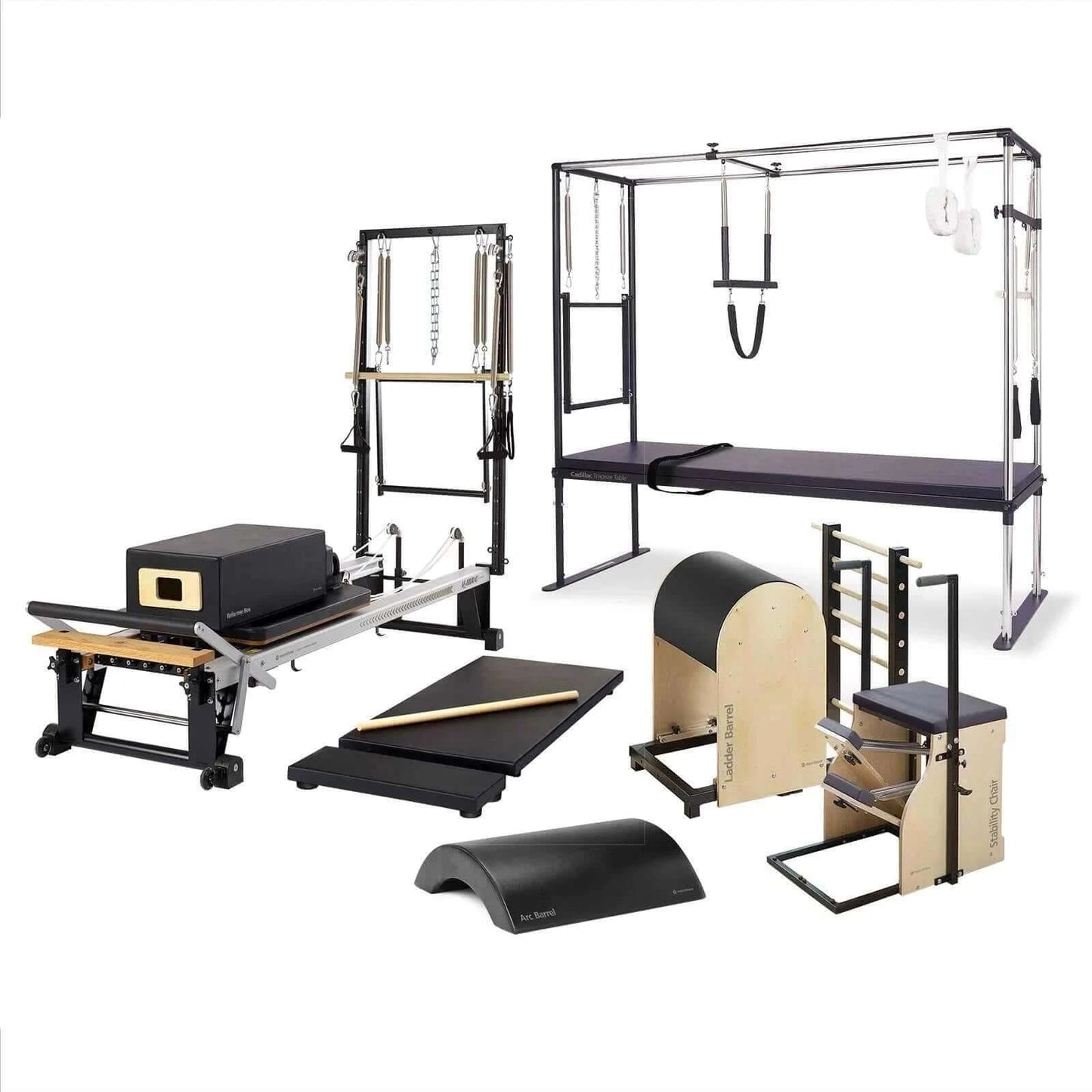 Black Merrithew™ Pilates Enhanced One-On-One Studio Bundle by Merrithew™ sold by Pilates Matters® by BSP LLC