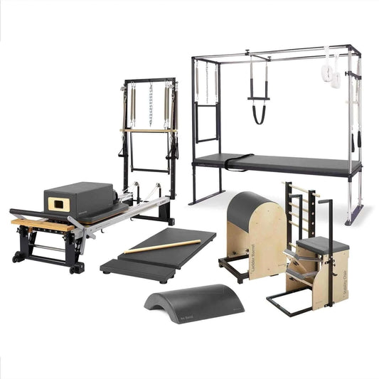 Gunmetal Gray Merrithew™ Pilates Enhanced One-On-One Studio Bundle by Merrithew™ sold by Pilates Matters® by BSP LLC