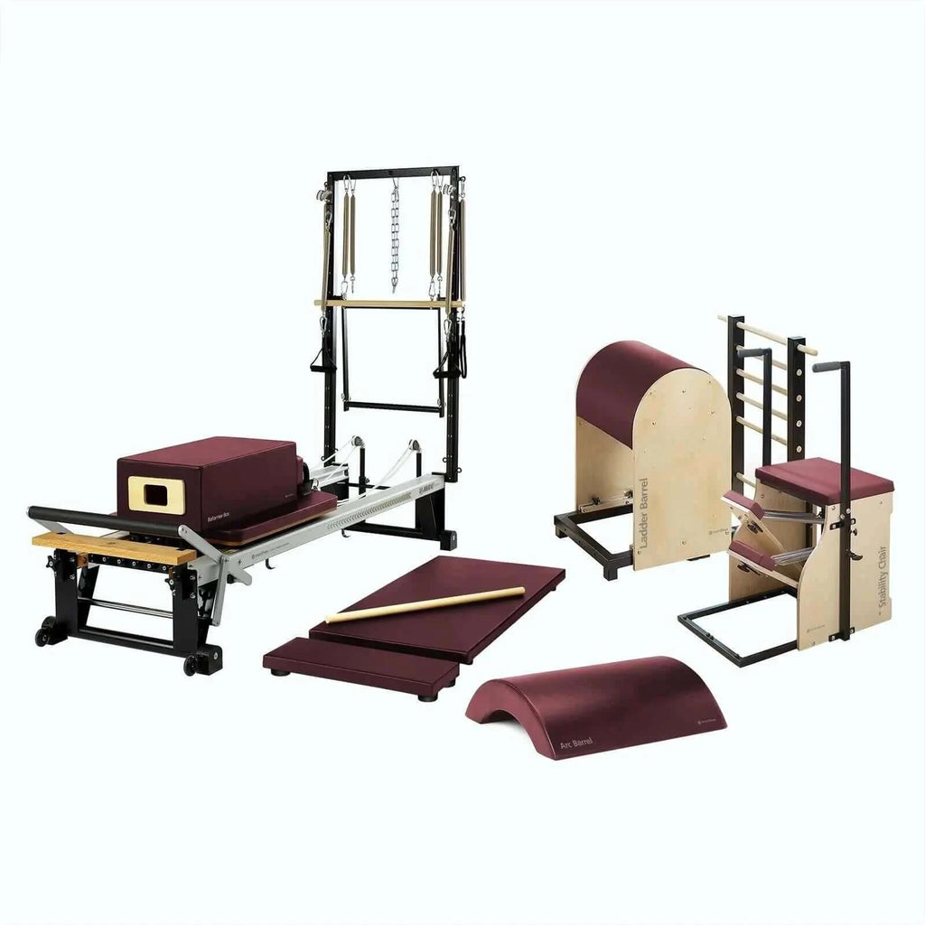 Red Truffle Merrithew™ Pilates One-On-One Studio Bundle by Merrithew™ sold by Pilates Matters® by BSP LLC