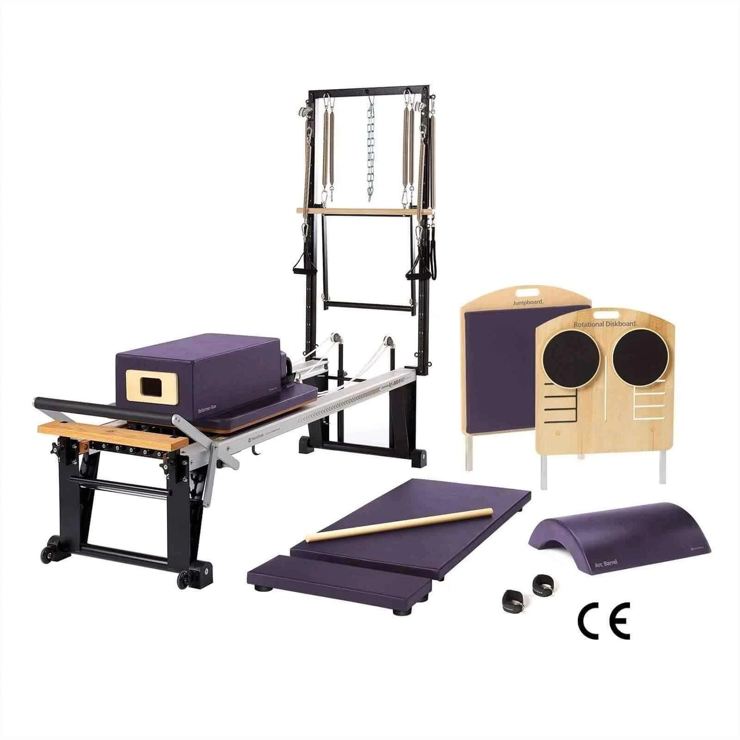 Purple Impulse Merrithew™ Pilates Rehab Studio 1 Bundle (Mat/Reformer) by Merrithew™ sold by Pilates Matters® by BSP LLC