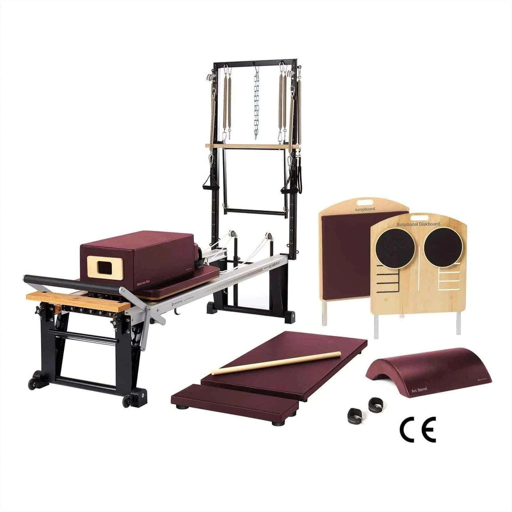 Red Truffle Merrithew™ Pilates Rehab Studio 1 Bundle (Mat/Reformer) by Merrithew™ sold by Pilates Matters® by BSP LLC
