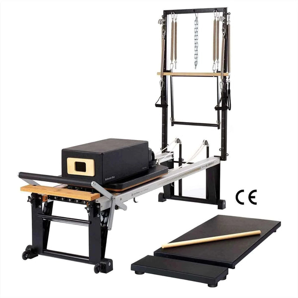 Black Merrithew™ Pilates Rehab V2 Max Plus™ Reformer Bundle by Merrithew™ sold by Pilates Matters® by BSP LLC