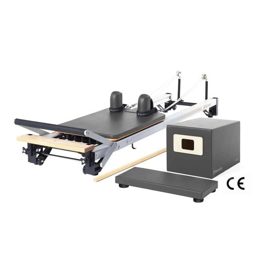 Gunmetal Gray Merrithew™ Pilates SPX® Max Reformer Bundle with Tall Box by Merrithew™ sold by Pilates Matters® by BSP LLC