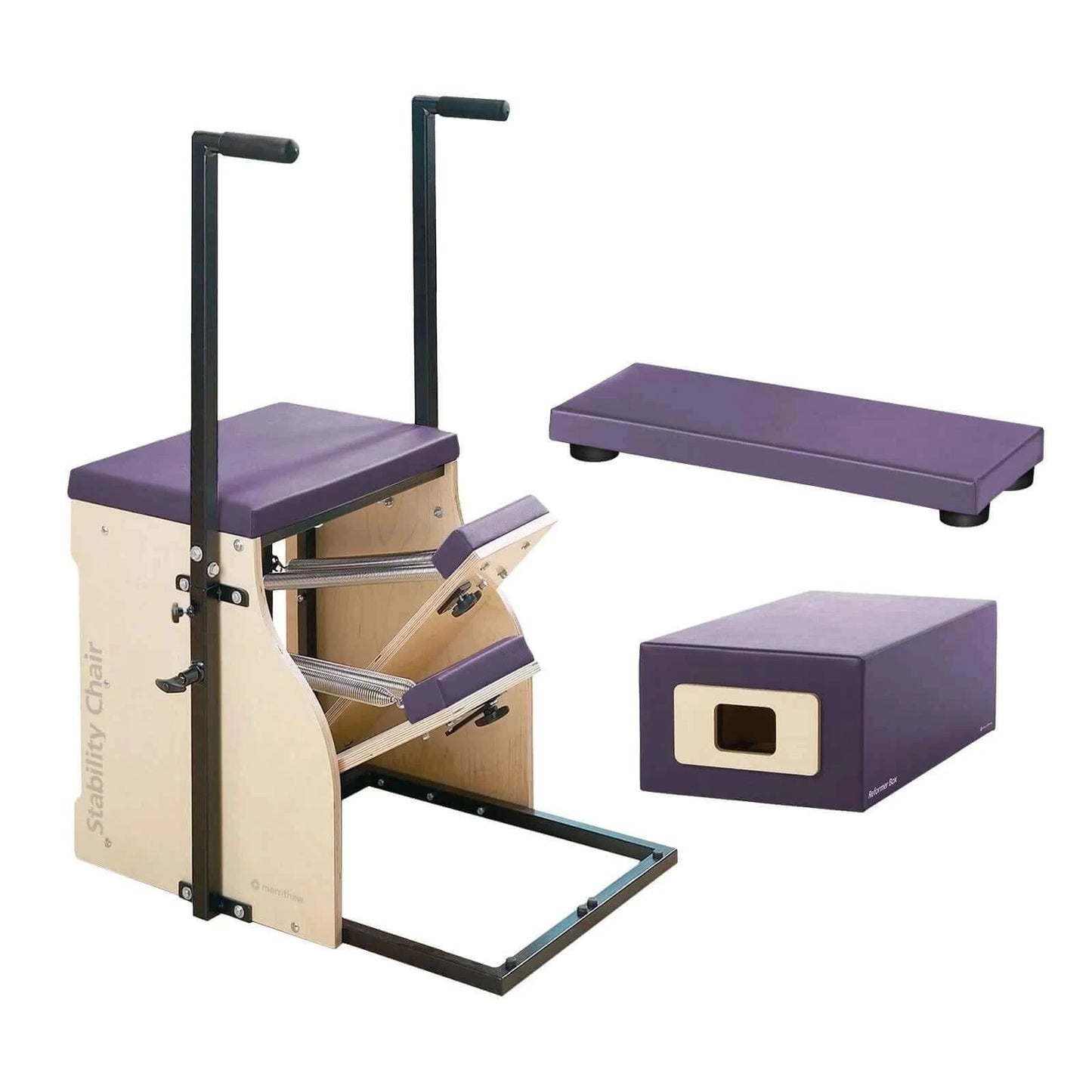 Purple Impulse Merrithew™ Pilates Split-Pedal Stability Chair™ Bundle by Merrithew™ sold by Pilates Matters® by BSP LLC