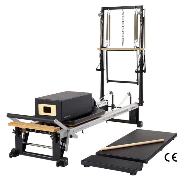 Black Merrithew™ Pilates V2 Max Plus™ Reformer Bundle by Merrithew™ sold by Pilates Matters® by BSP LLC