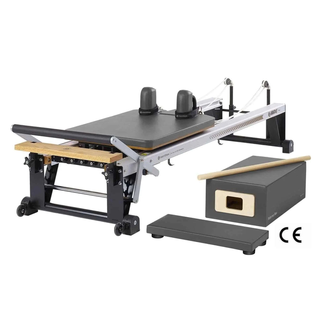 Gunmetal Merrithew™ Pilates V2 Max™ Reformer Bundle by Merrithew™ sold by Pilates Matters® by BSP LLC