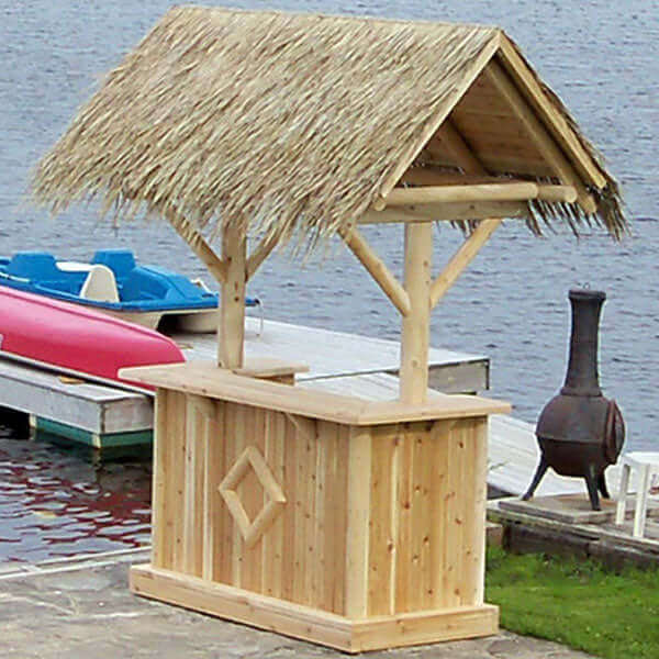 LeisureCraft CT Southern Fantasy Tiki Bar