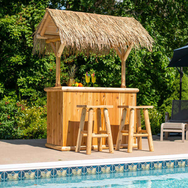 LeisureCraft CT Southern Fantasy Tiki Bar