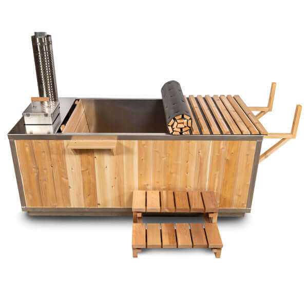 LeisureCraft CT Starlight Wood Burning Hot Tub