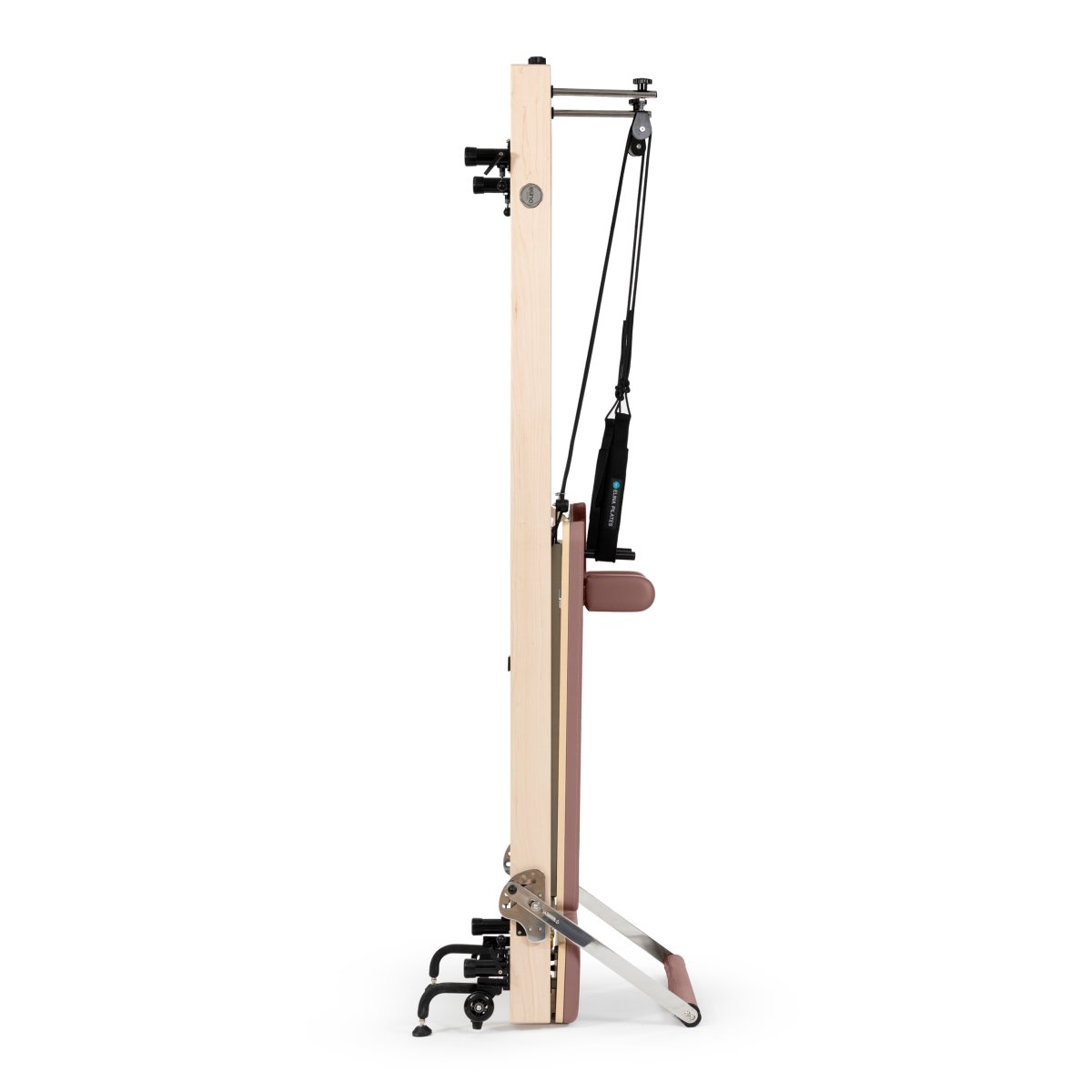 Aged Rose Elina Pilates Vertical Reformer for Home