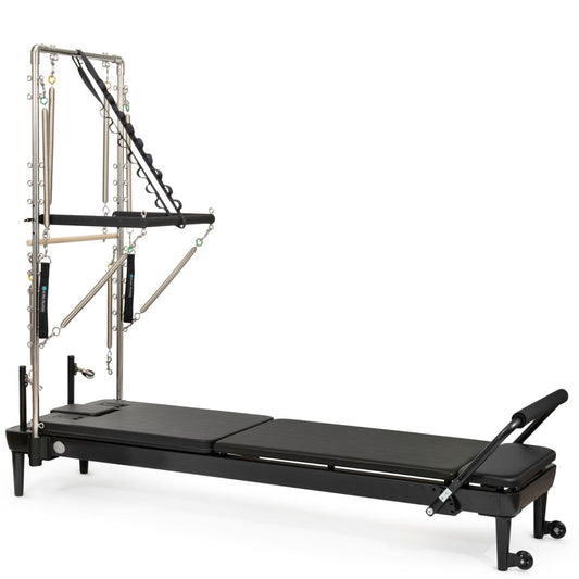 Elina Pilates Nubium Black Edition Reformer with Tower