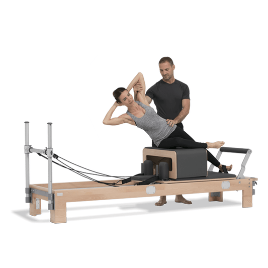 Anthacite Grey BASI Systems Pilates Reformer Machine by BASI Systems sold by Pilates Matters® by BSP LLC