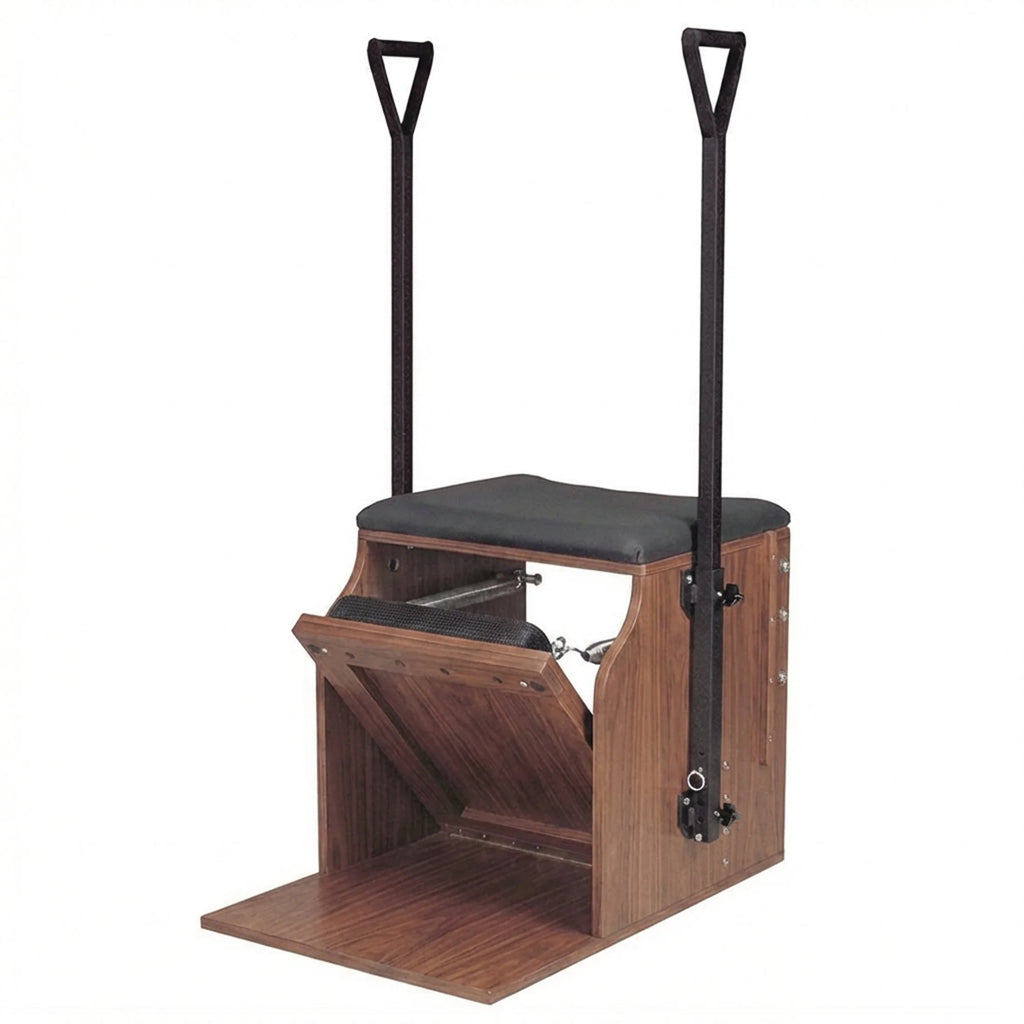 Peak Pilates Single Pedal Low Chair with Handles & Brackets