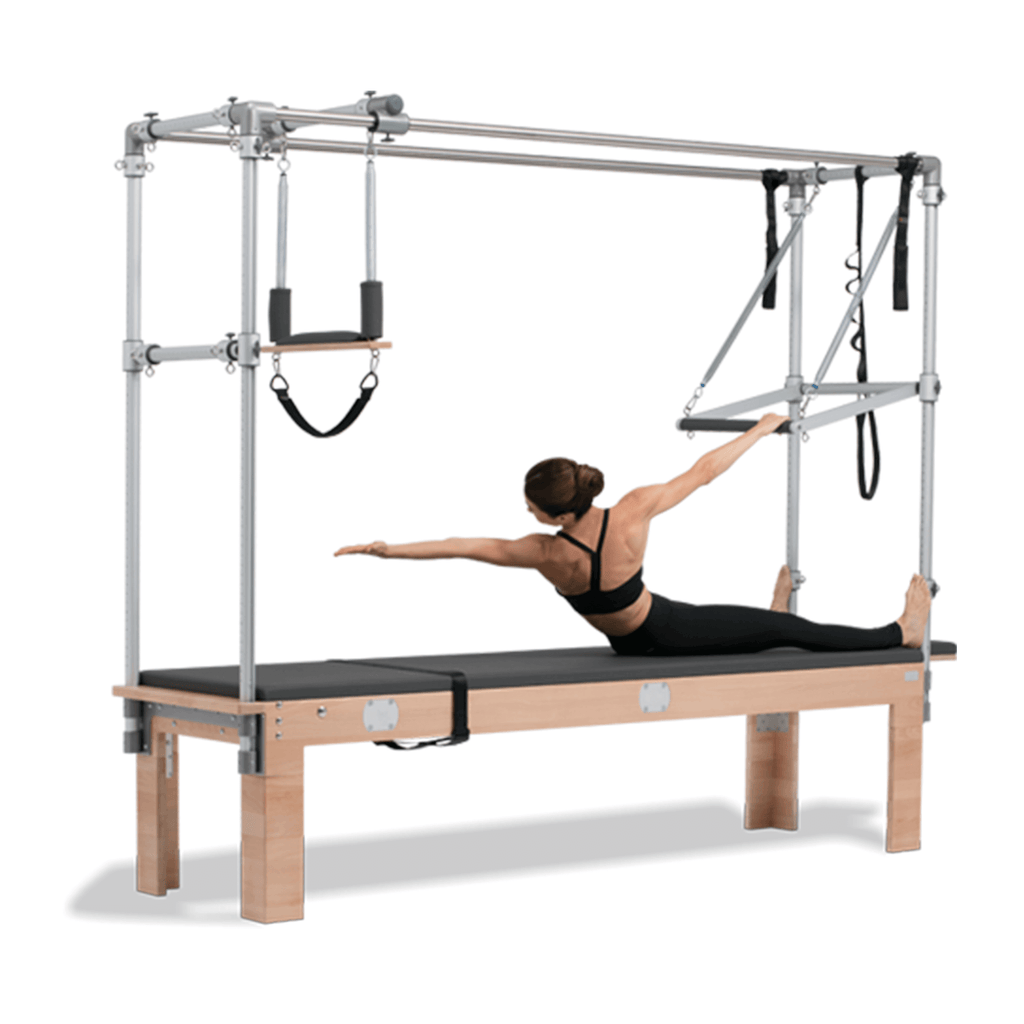 Anthacite Grey BASI Systems Pilates  Cadillac Trapeze Table Machine by BASI Systems sold by Pilates Matters® by BSP LLC
