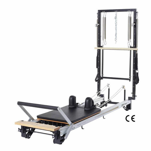 Black Merrithew™ Pilates SPX® Max Plus™ Reformer Machine by Merrithew™ sold by Pilates Matters® by BSP LLC