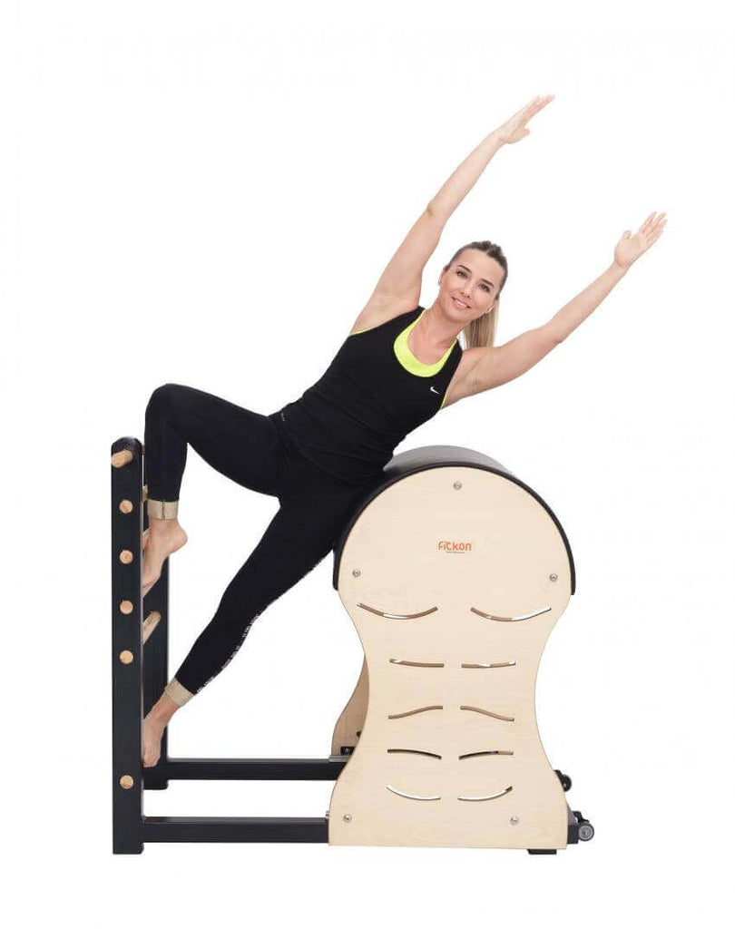 Black Fitkon Pilates Ladder Barrel by Fitkon sold by Pilates Matters® by BSP LLC