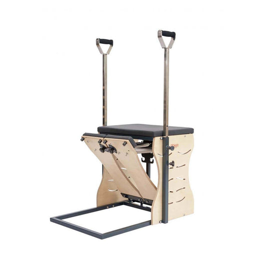 Black Fitkon Pilates Wunda Chair by Fitkon sold by Pilates Matters® by BSP LLC