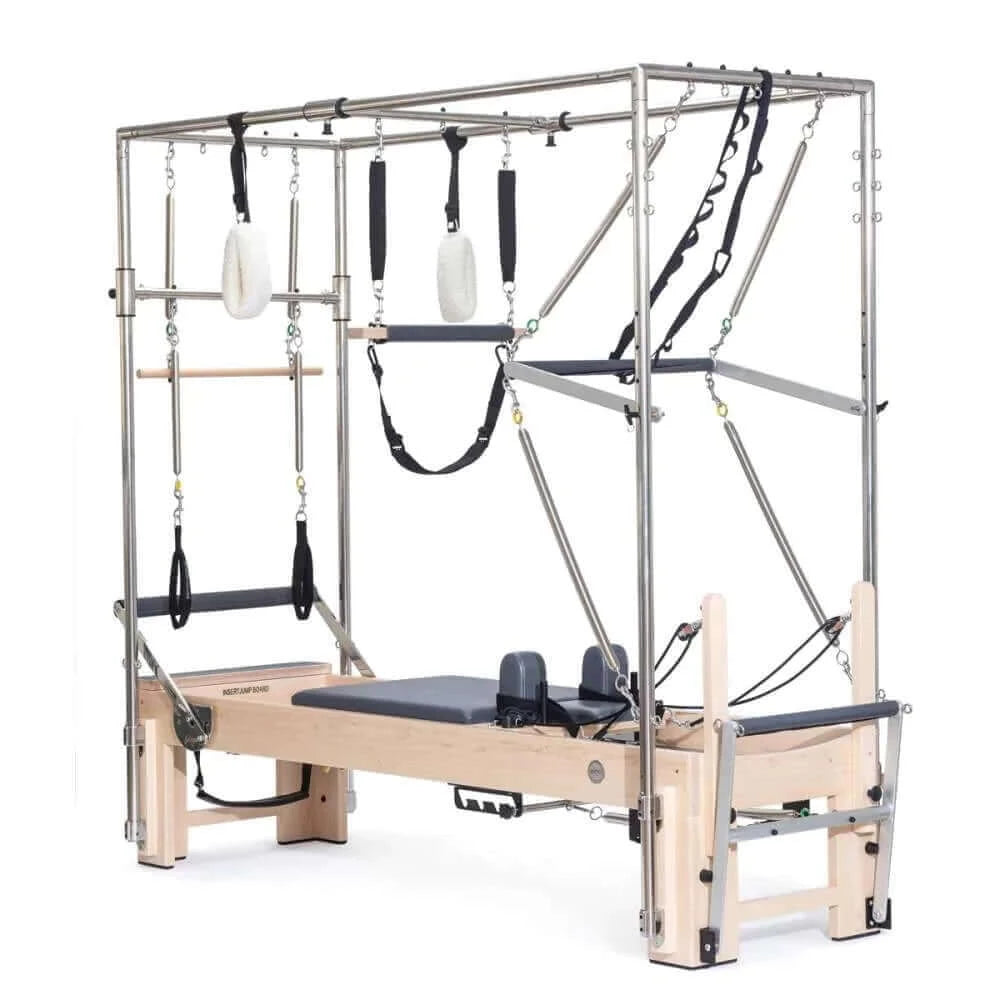 Black Elina Pilates Elite Cadillac-Reformer Machine by Elina Pilates sold by Pilates Matters® by BSP LLC