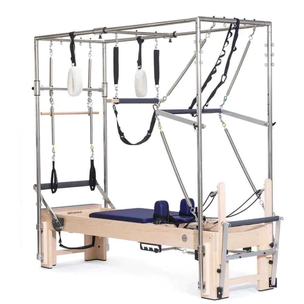 Black Elina Pilates Elite Cadillac-Reformer Machine by Elina Pilates sold by Pilates Matters® by BSP LLC