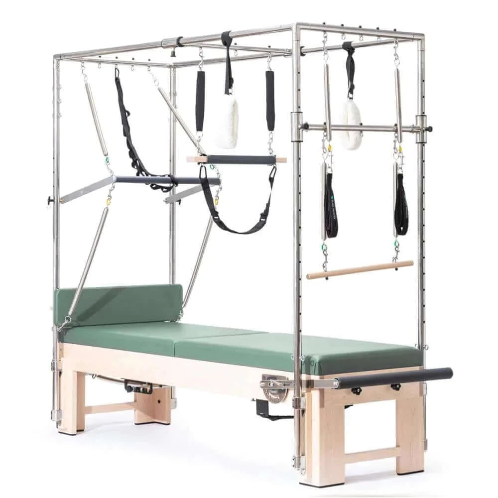 Green Elina Pilates Elite Cadillac-Reformer Machine by Elina Pilates sold by Pilates Matters® by BSP LLC