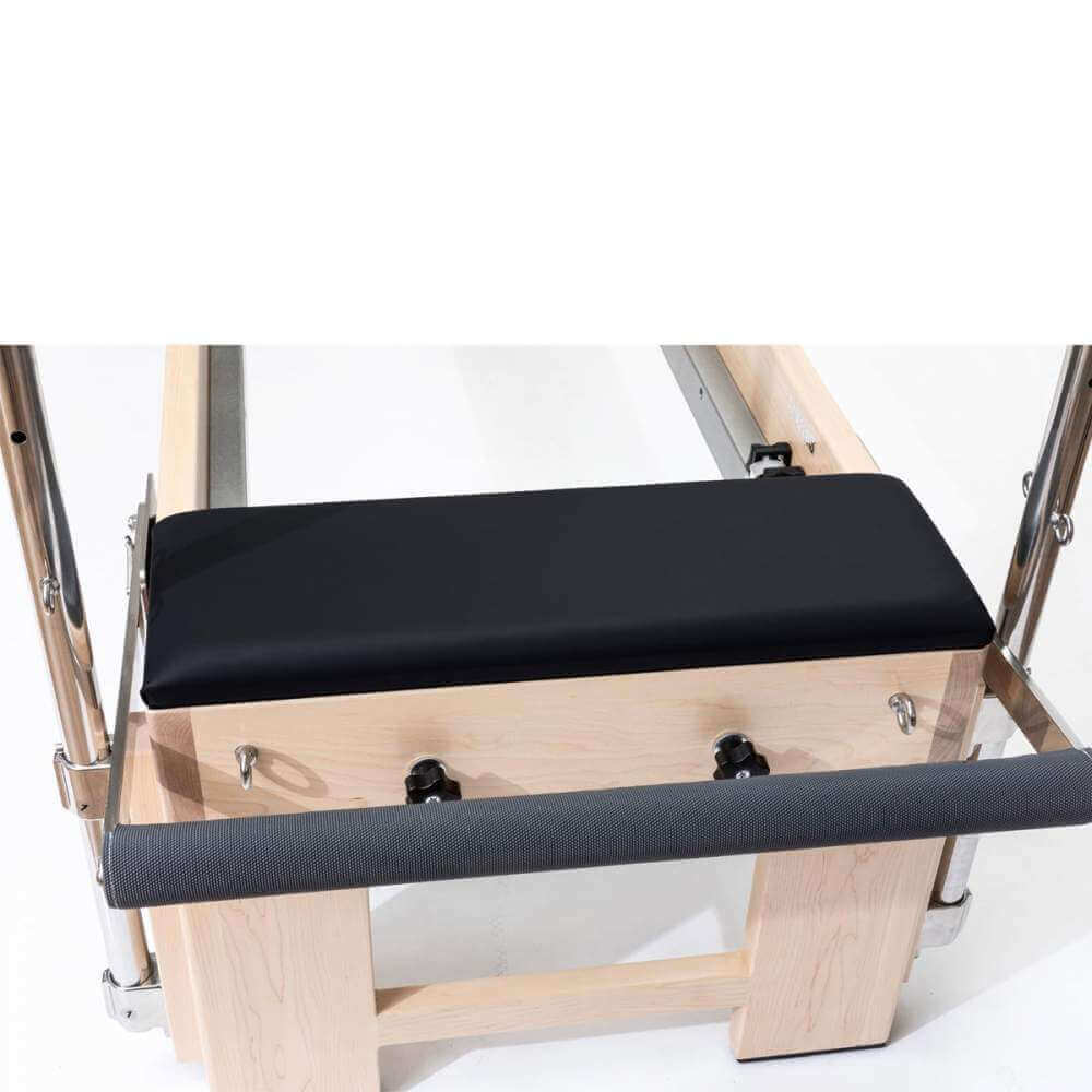 Black Elina Pilates Elite Cadillac-Reformer Machine by Elina Pilates sold by Pilates Matters® by BSP LLC