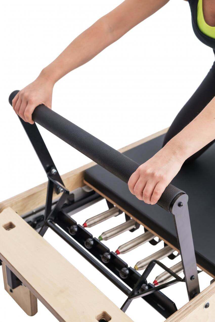Black Fitkon Pilates Powerhouse Reformer by Fitkon sold by Pilates Matters® by BSP LLC