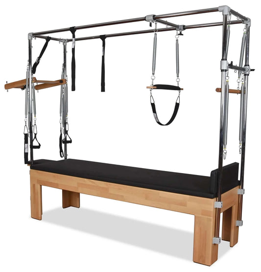 Black Private Pilates Wood Cadillac Trapeze Table by Private Pilates sold by Pilates Matters® by BSP LLC